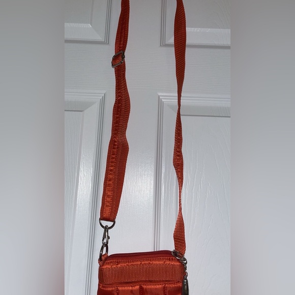 EUC Orange Lug Purse with Pen - Picture 5 of 6